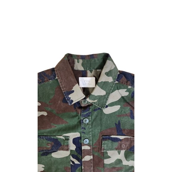 NEW FOG Fear of God L CAMO SHACKET Collection 1 Jacket Large shirt Shop Coat - Picture 3 of 10